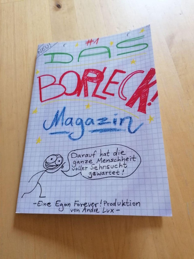 Das BORLECK Magazin A5 44 Seiten DIY Fanzine Bild 1