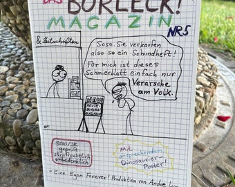 The BORLECK! Magazine #5 - A5 - 40 pages - DIY fanzine