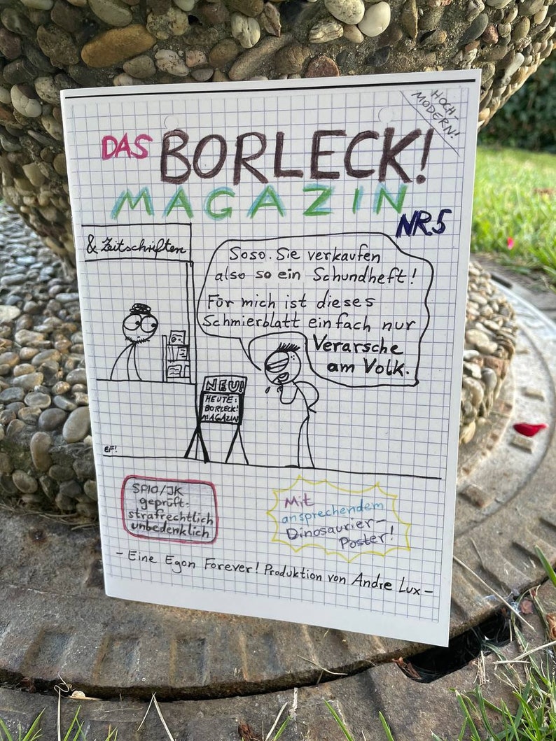 Das BORLECK Magazin 5 A5 40 Seiten DIY Fanzine Bild 1