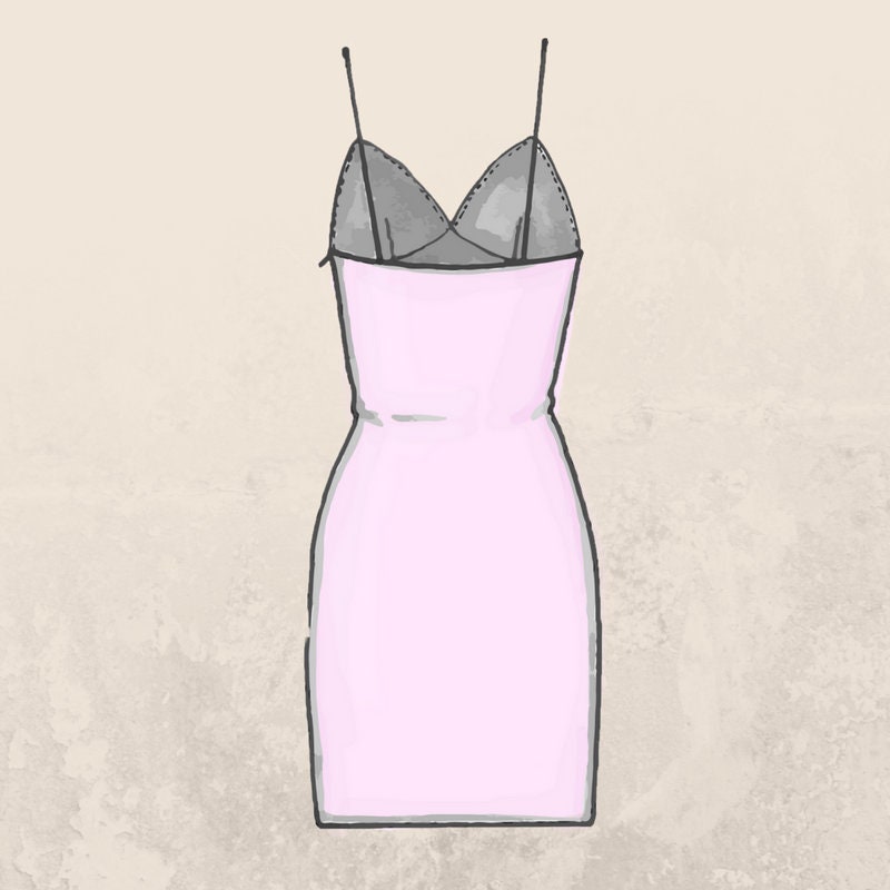 Woman Sexy Evening Dress PDF Sewing Pattern DIY - Etsy UK