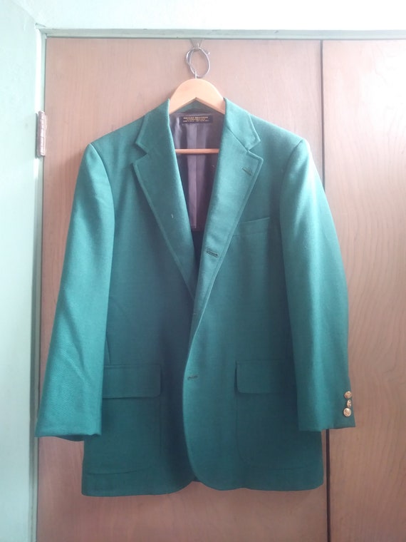 brooks brothers green blazer