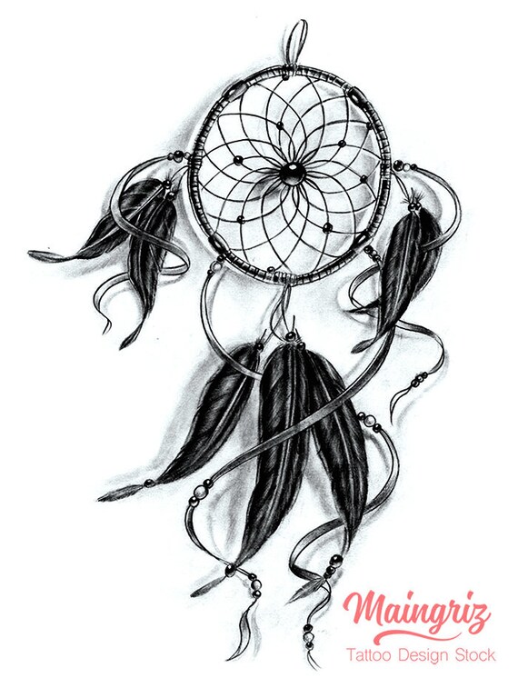 Dreamcatcher Custom Tattoo Design