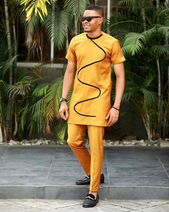 yellow suit outfit