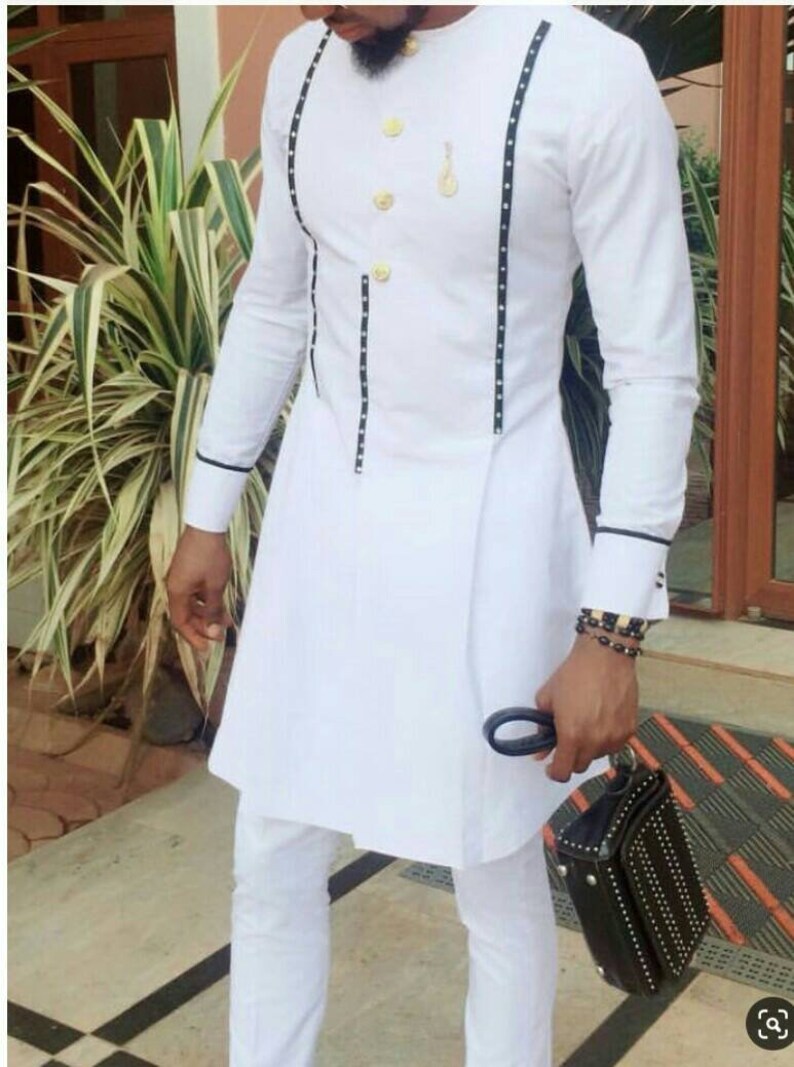 formal african male attire