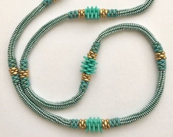 Herringbone Vine Beading tutorial