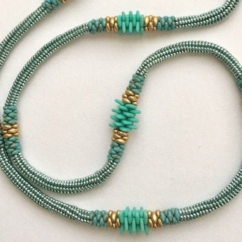 Herringbone Vine Beading Tutorial Etsy