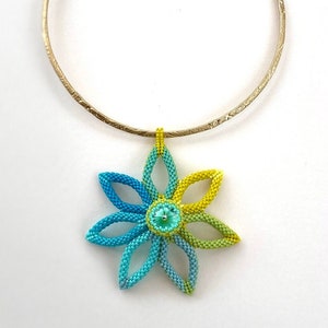 Daisy Flower Beading Tutorial - Etsy