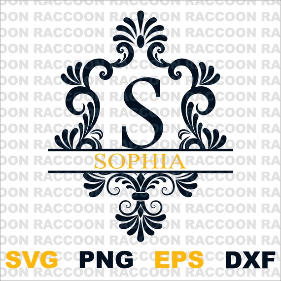 Download Interlocking Monogram Names Svg Letters Svg Monogram Font Svg Etsy