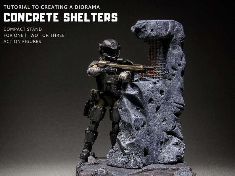 how to make diorama for action figures