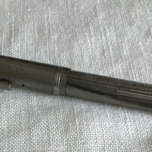 Vintage Esterbrook fountain pen grey/silver swirl with pump nib 2556