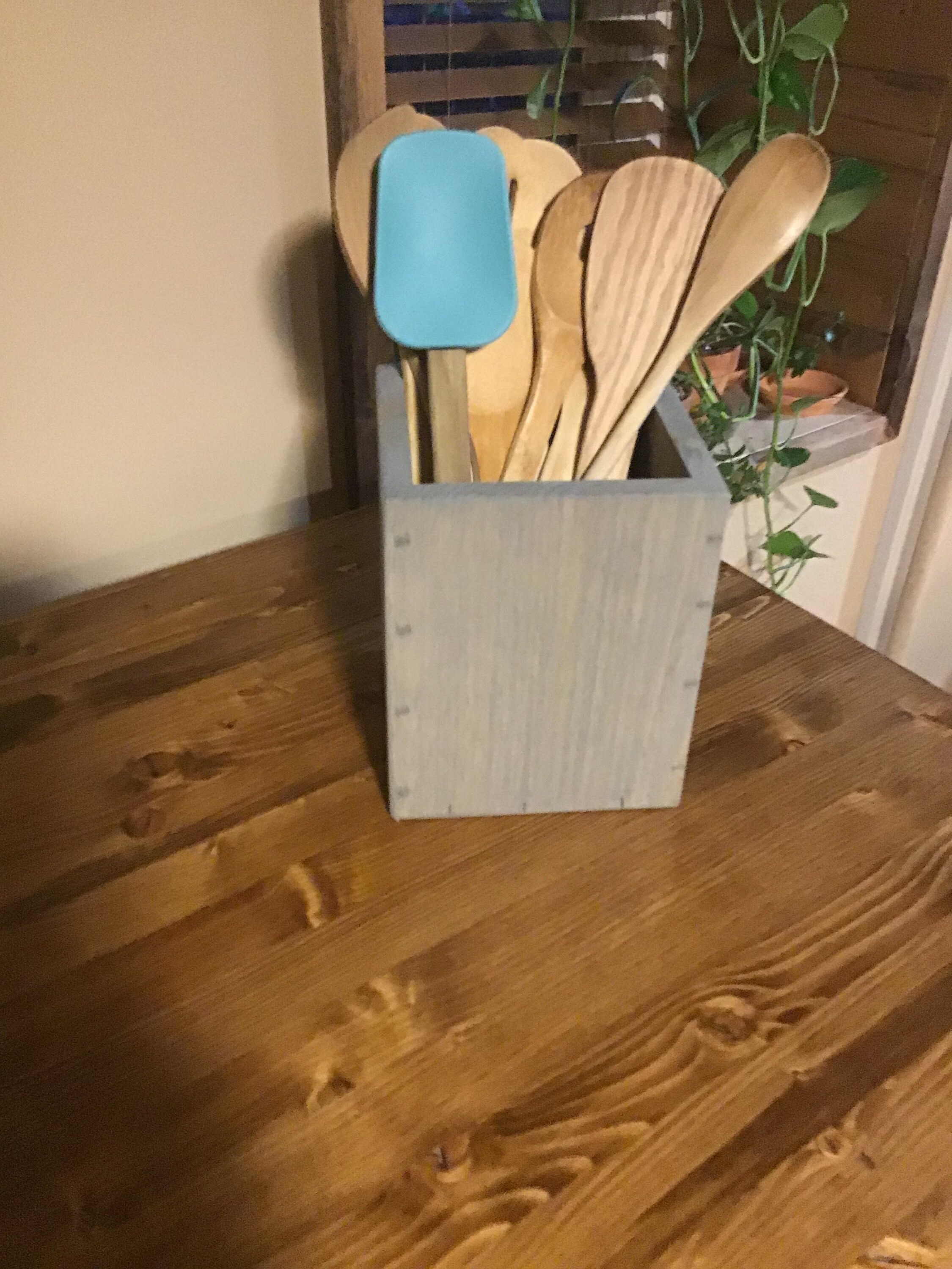 Rustic/country Kitchen Utensil Holder Etsy Australia