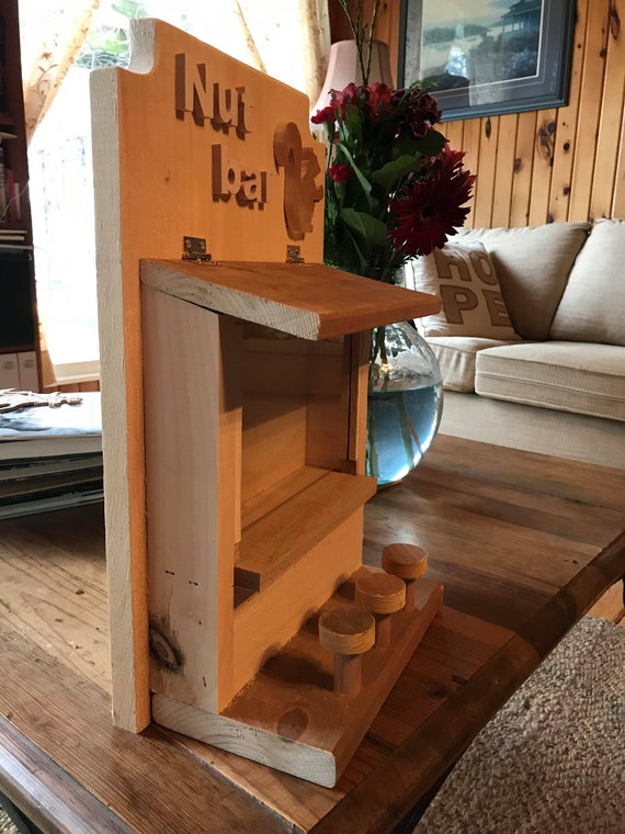 Nut Bar Squirrel/bird Feeder Etsy