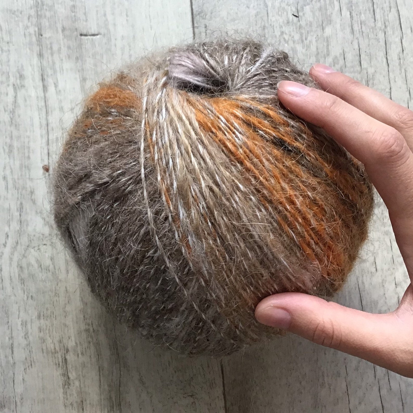 Winter mohair colored yarn goat Etsy