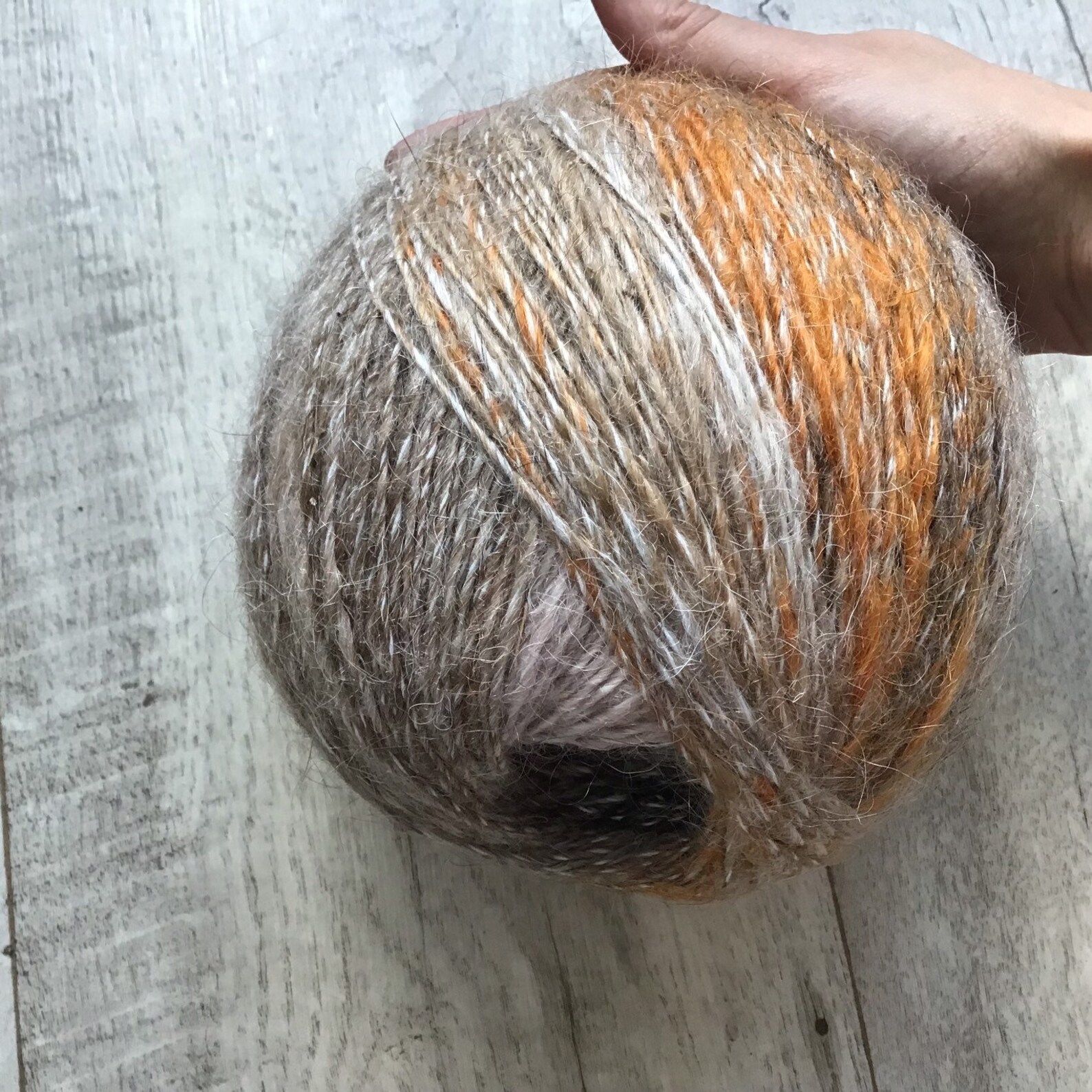 Winter mohair colored yarn goat Etsy