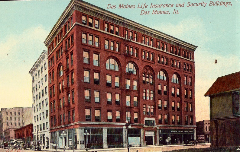 Des Moines Life Insurance and Security Building Des Moines,Iowa