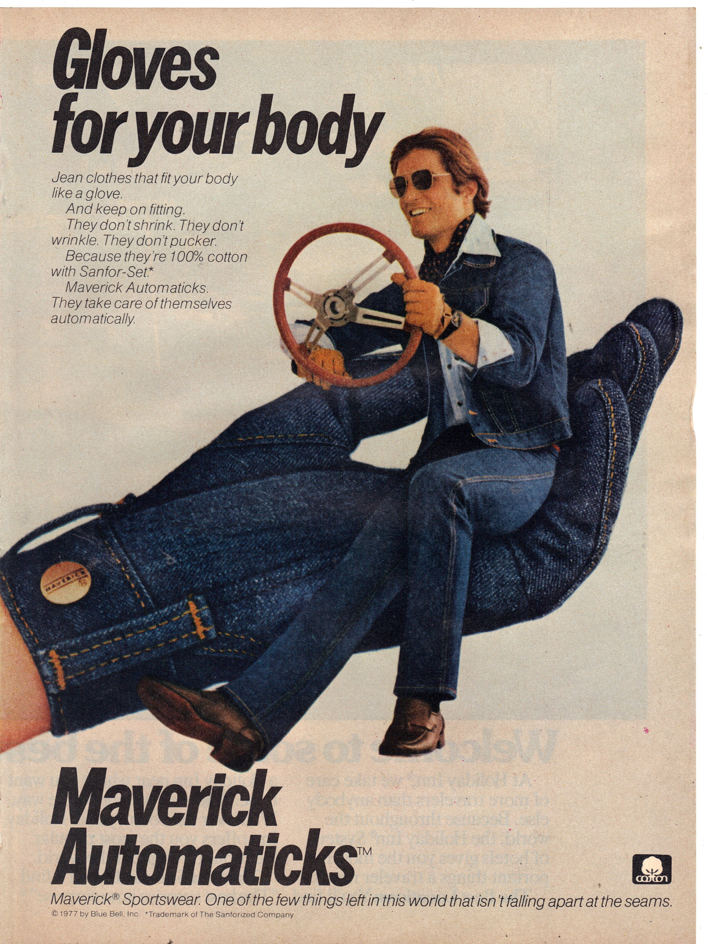 Vintage Jeans Ad
