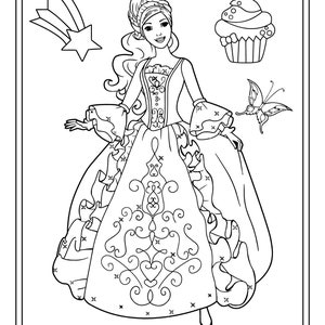 25+ Printable Fashion Girl Pages for Children - Etsy