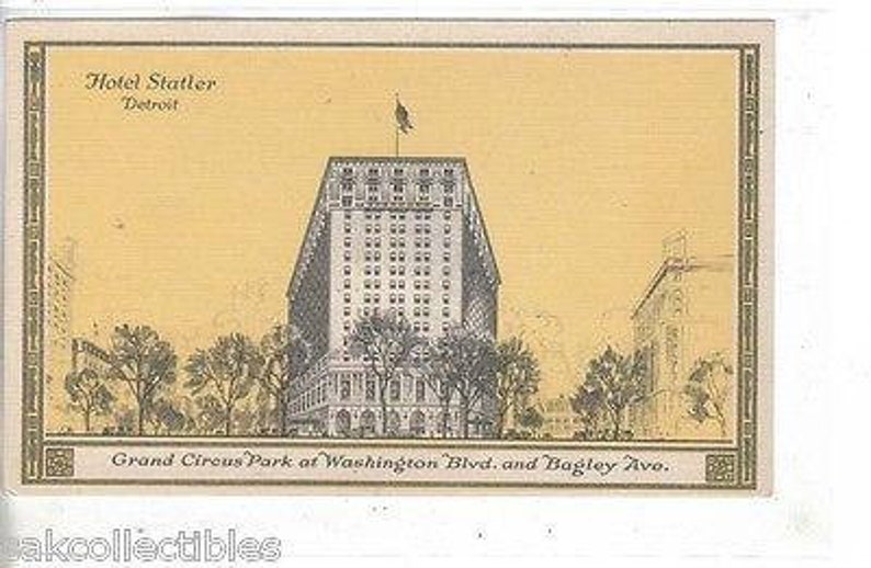 Hotel Statler-Detroit,Michigan