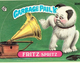 Garbage Pail Kids 1987 #308A Fritz Spritz