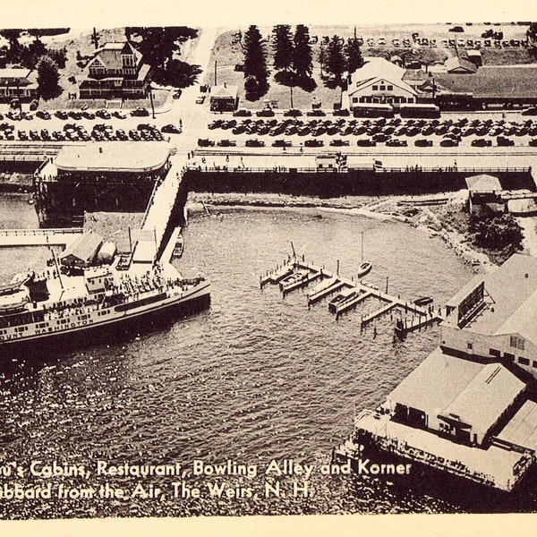 Howard Ballou's Cabins,Restaurant,Bowling Alley - The Weirs,New Hampshire