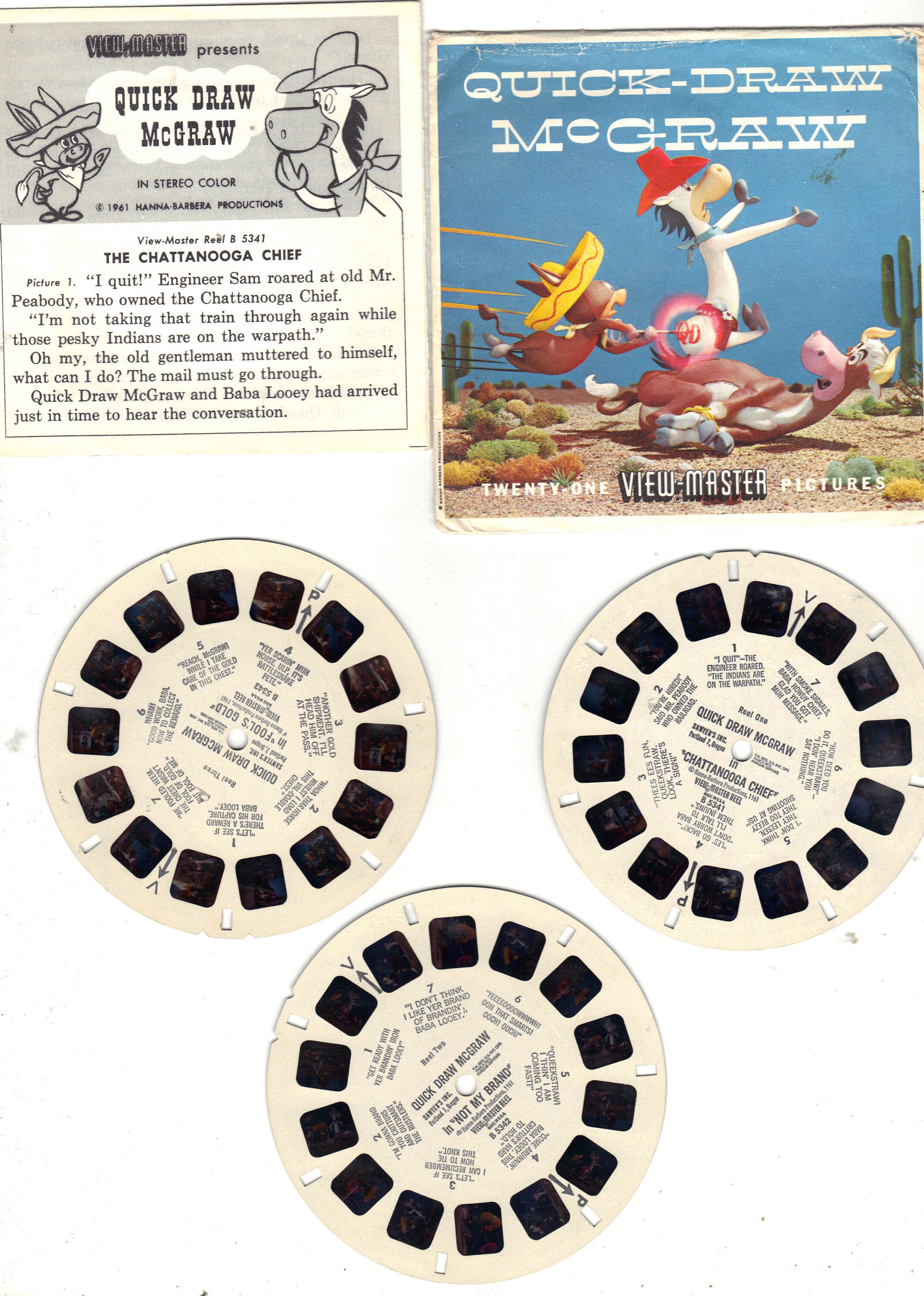 Bellingrath Gardens- Mobile, Alabama - View-Master 3 Reel Packet