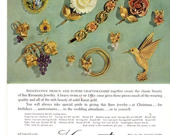 Vintage Print Ad - 1969 for Krementz Jewelry Store and Polaroid 360 Camera