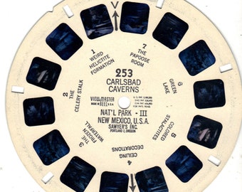 VIEW-MASTER vintage SET of 3 REELS Rocky Mountain National Park GAF Packet A 322