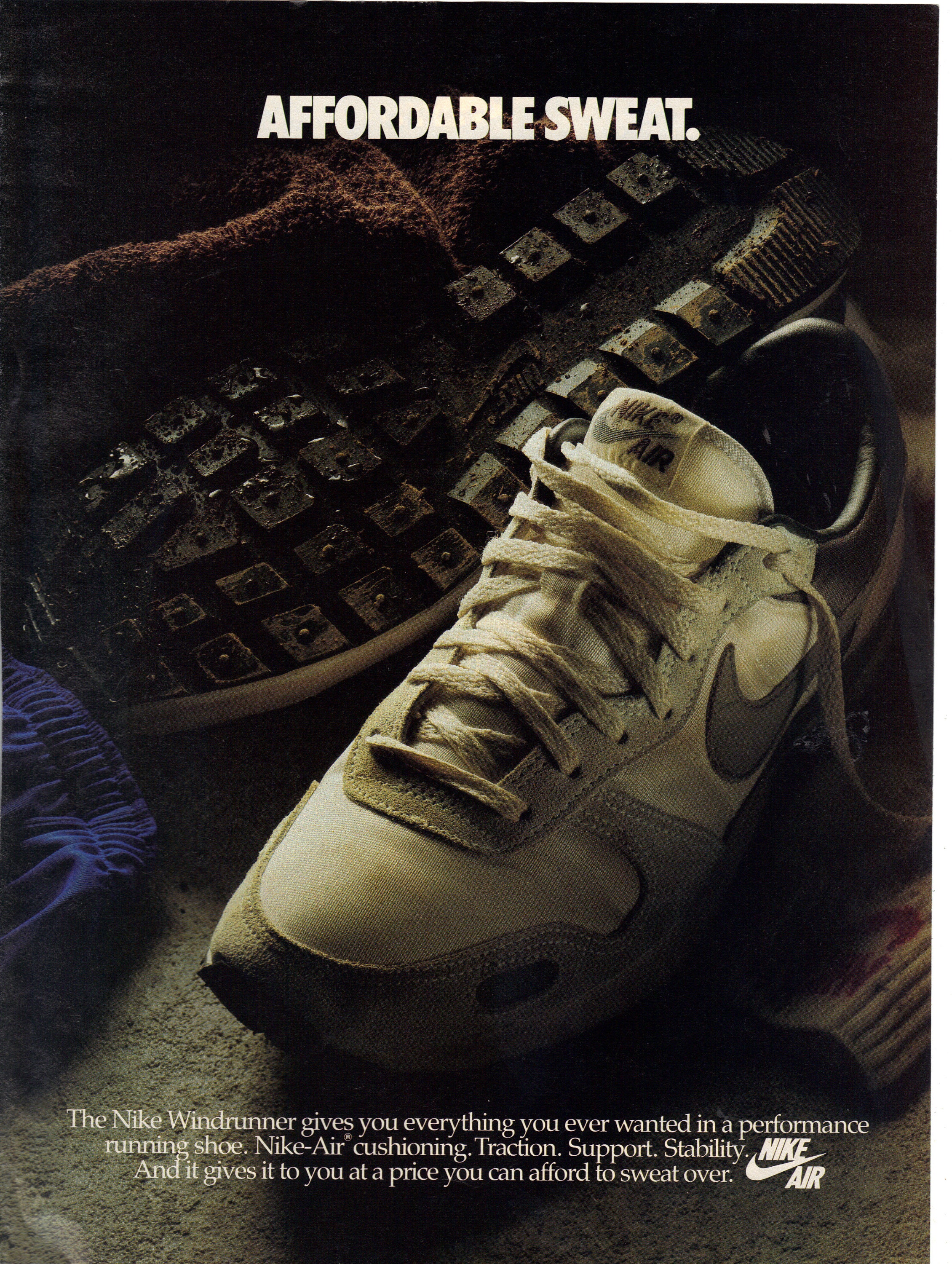 Anuncio de impresión vintage de para Nike Etsy España