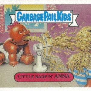 14a LITTLE BARFIN’ ANNA Topps 2003 ANS Garbage Pail Kids 14a LITTLE BARFIN’ ANNA Topps 2003 ANS Garbage Pail Kids