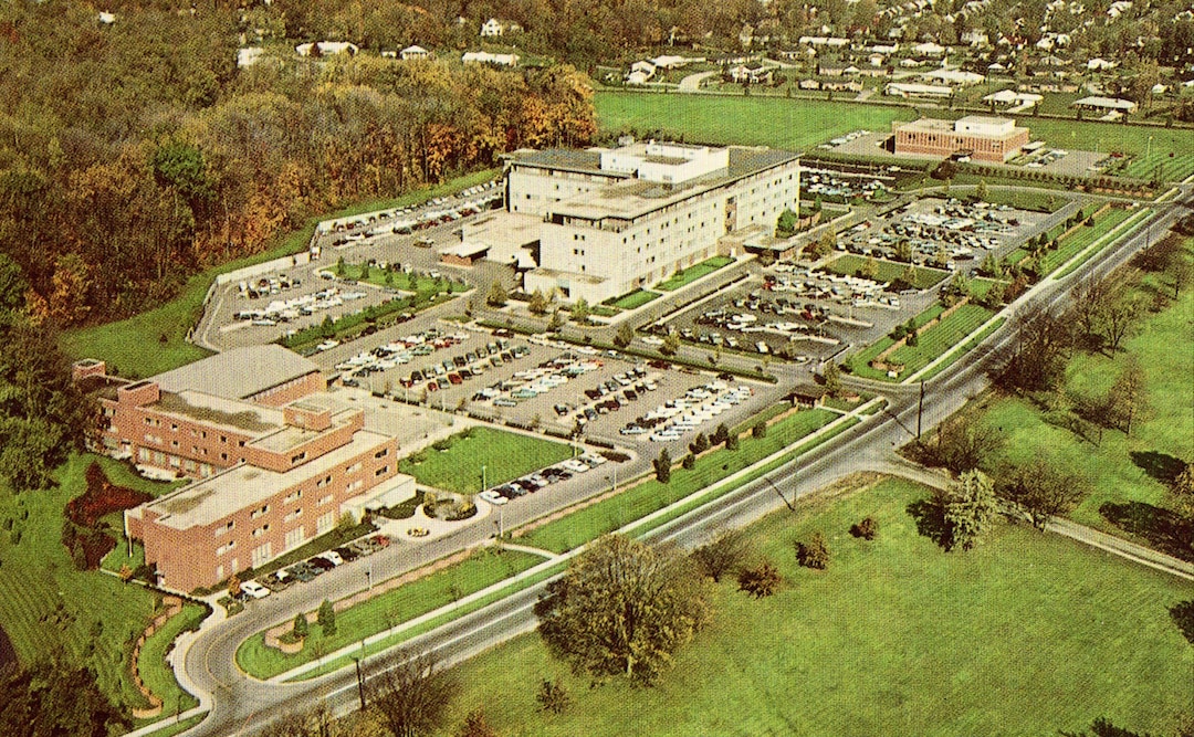 Aerial View Kettering Medical Center Kettering,ohio Etsy