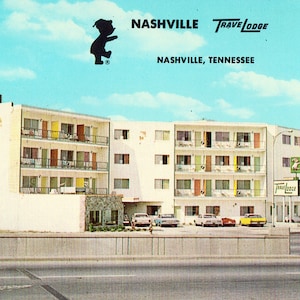 Uitstekende Prentbriefkaar - Nashville TraveLodge - Nashville, Tennessee