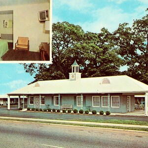 Vintage Postkarte - The Sandman Hotel - Perry,Georgien
