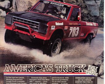 1994 Ford Ranger Truck Vintage Advertisement Ad A27-B reliability 