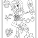 25 Printable Fashion Girl Pages for Children - Etsy