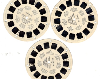 Set of 3 View-Master Reels - Rin-Tin-Tin