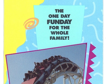 Vintage Detroit Michigan Bob-Lo Island Souvenir Brochure 1992