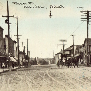 Main Street - Manton,Michigan