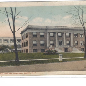 Philo National Poultry Institute-Elmira,New York 1920
