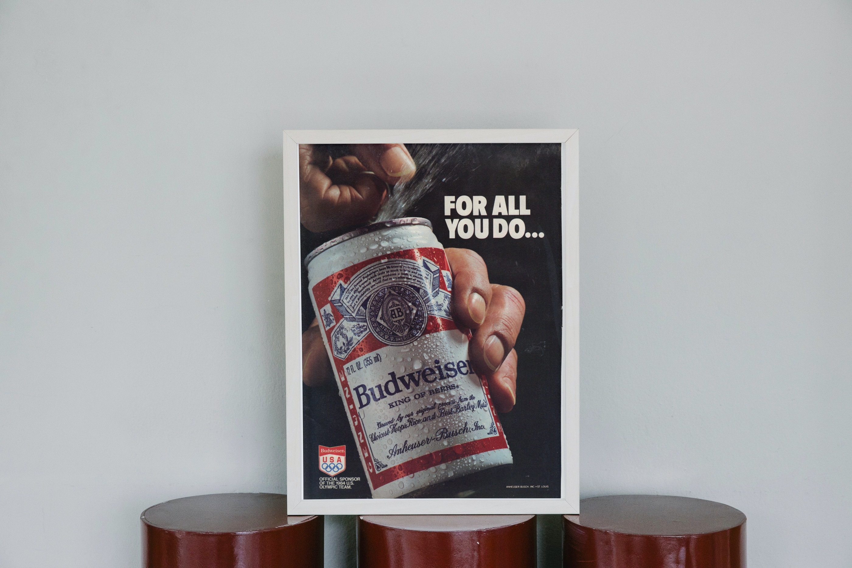 Vintage 1984 Budweiser Beer Print Ad|printable Wall Art| Digital