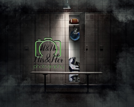 Locker Room Football Digital Background Digital Backdrop Digital Download Photoshop Background Add Your Own Subject