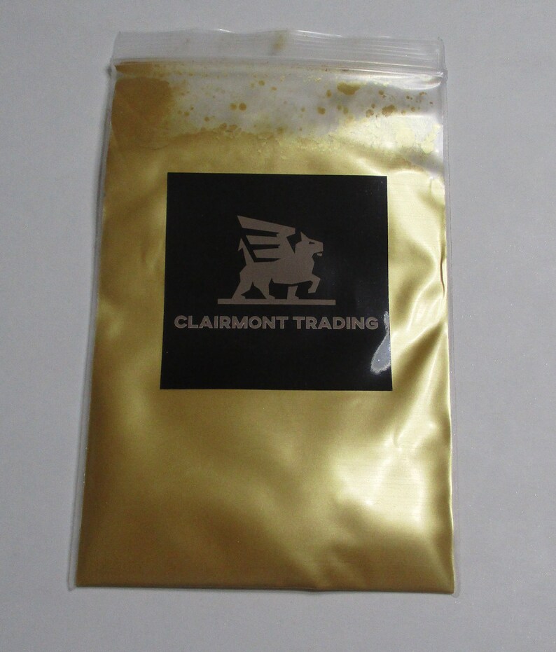 Gold Mica Powder 100 Grams Kolortek Fine Satin Gold Cosmetic Etsy