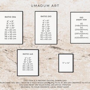 May include: A chart with different ratios for printing art prints. The chart includes measurements in inches and centimeters. The chart also includes standard paper sizes with measurements in millimeters.