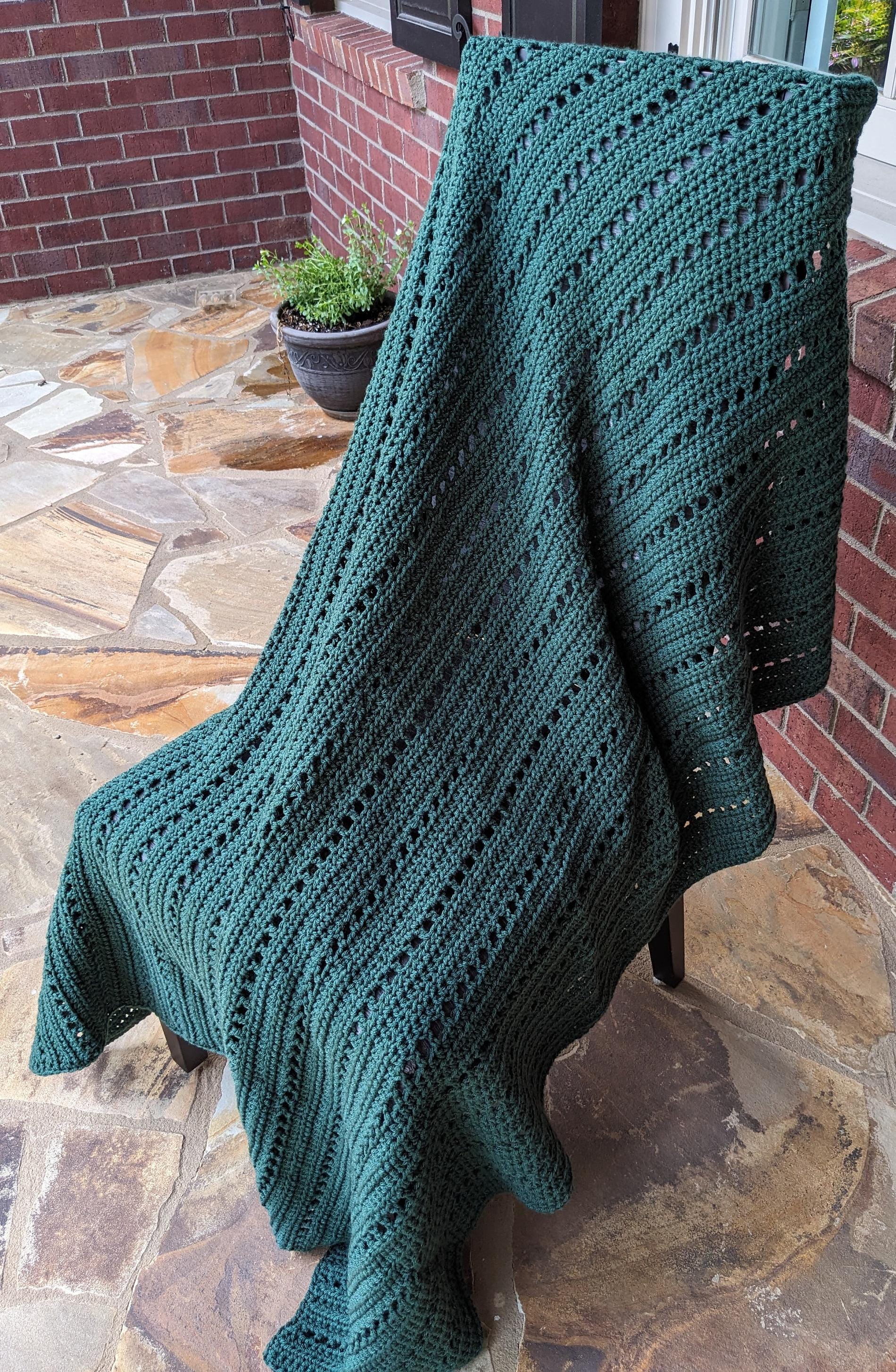 Hunter Green Blanket Etsy Singapore