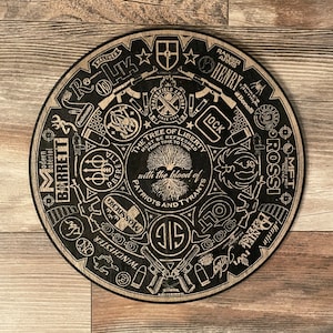 Second Amendment Mayan Calendar, Aztec Calendar, Firearms Sign, Firearms, Aztec Wall Art, Mayan Wall Art, Wood Art