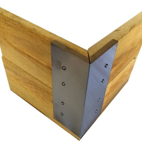 11 Inch Stainless Steel Raised Bed Corner Brackets Etsy