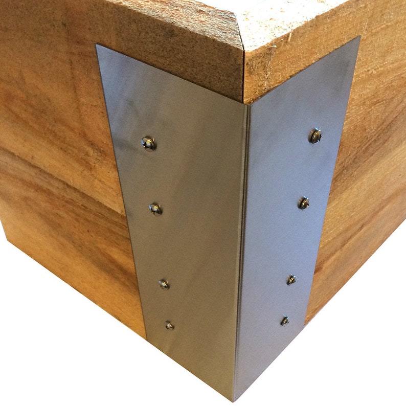 11 Inch Stainless Steel Raised Bed Corner Brackets Etsy