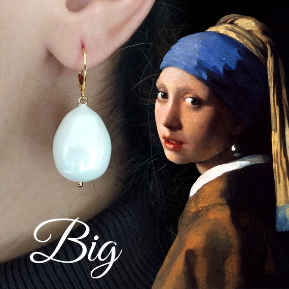 Johannes Vermeer Girl With a Pearl Earrings Large Opalescent