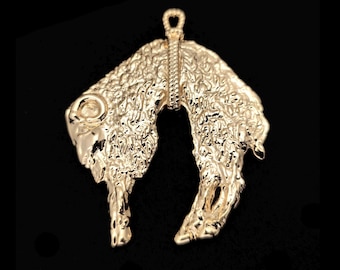 Golden Fleece Pendant, Historical Badge for Reenactment