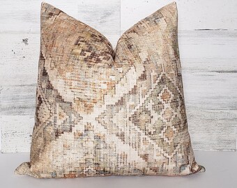 Vintage inspired Tapestry Design, High End Soft Fabric, Designer Pillow Cover