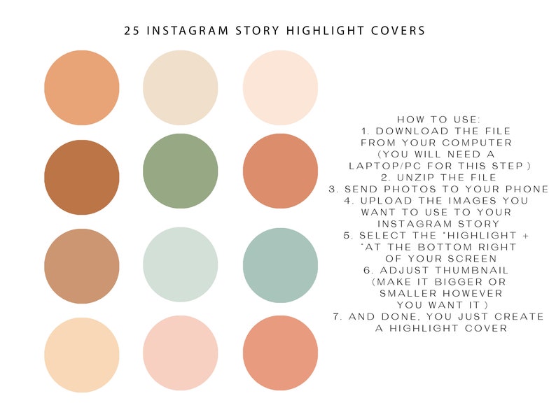 25 Solid Colors Instagram Highlight Cover | Social Media | Instagram ...